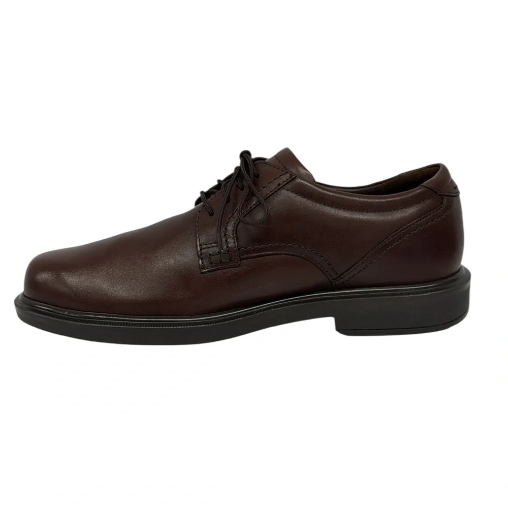 New SAS Ambassador Brown Leather Comfort Oxford Lace Up Men's Dress Shoes 10 N